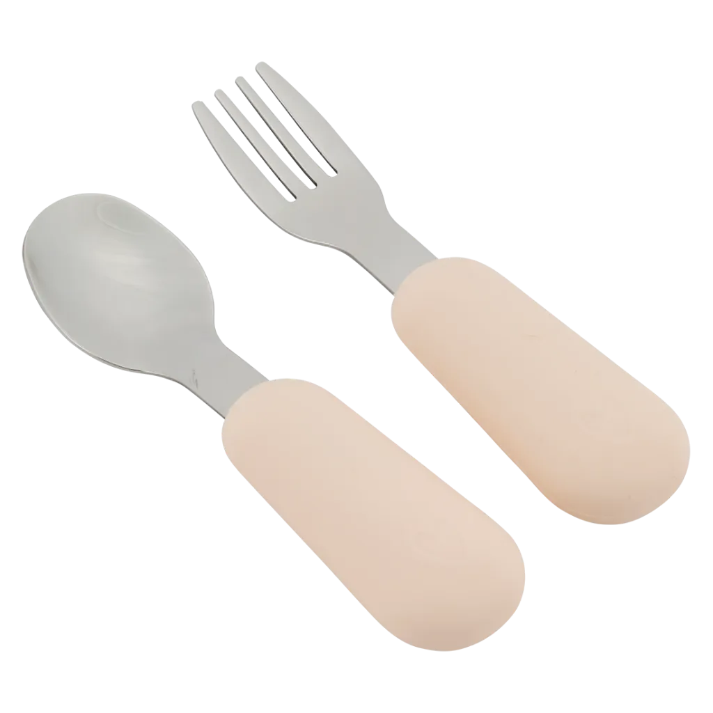 Couverts en silicone crème .webp