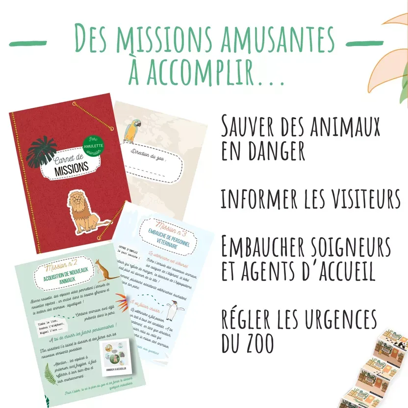 Jeux imitation Mission au ZOO Amulette 5.webp