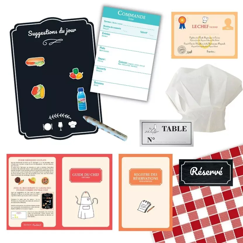 Jeux imitation  Mon premier restaurant Amulette 4.webp