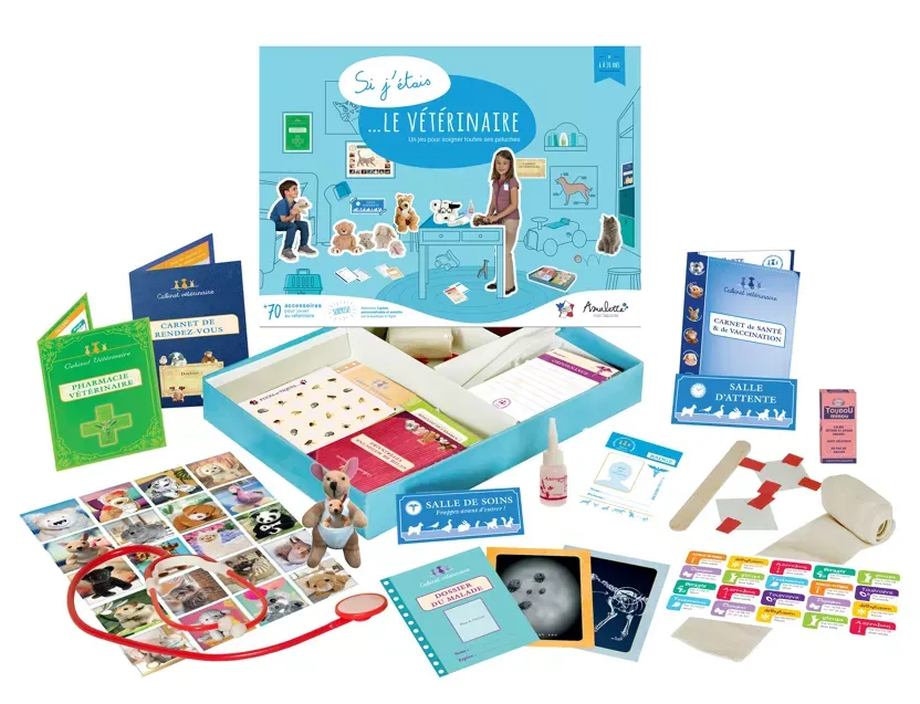 Jeux imitation  Si j'étais vétérinaire Amulette 1.webp