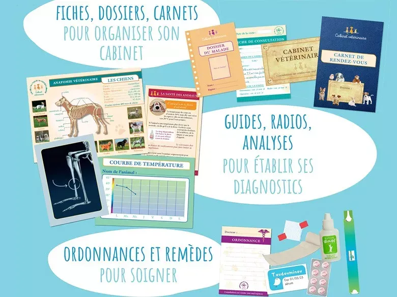 Jeux imitation  Si j'étais vétérinaire Amulette 5.webp