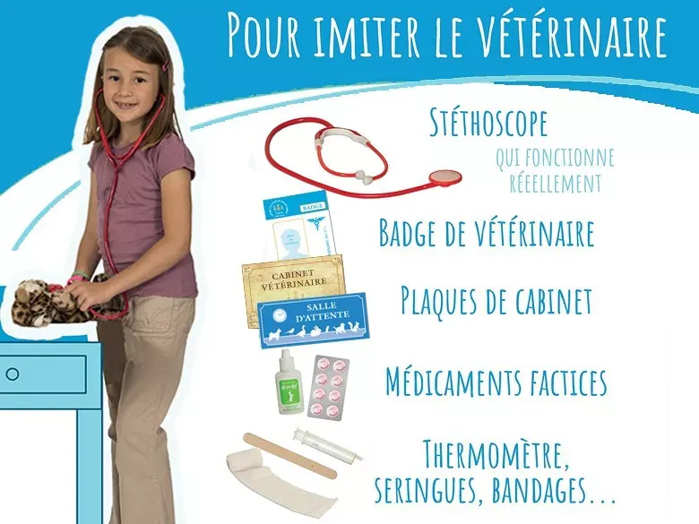 Jeux imitation  Si j'étais vétérinaire Amulette 4.webp