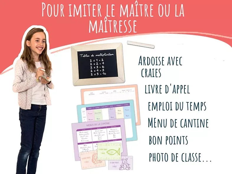 Jeux imitation  Si j'étais la maîtresse Amulette 4.webp
