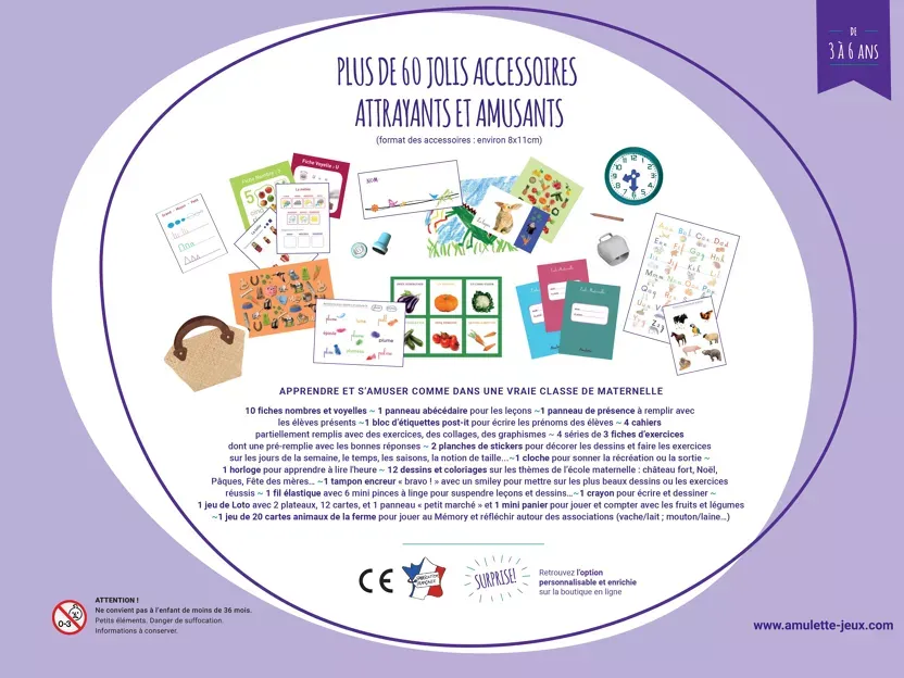 Jeux imitation  Ma première école Amulette 3.webp