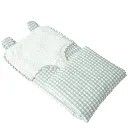 Tapis à langer de voyage vichy olive 3.webp