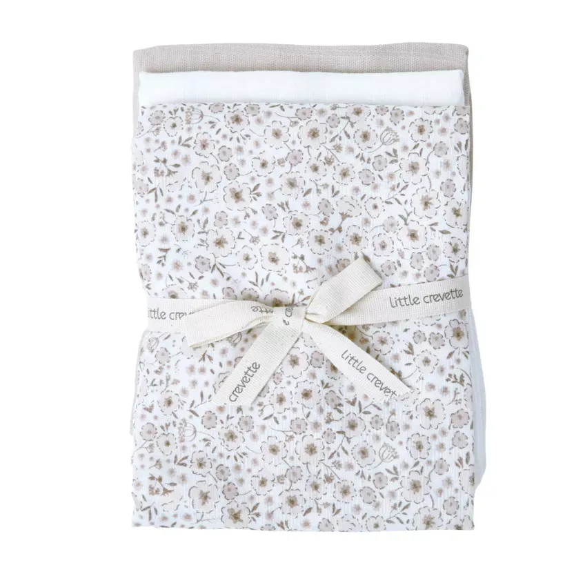 Lot de 3 langes 60x60 cm Lilly3.webp