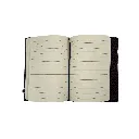Carnet A5 ouvert léopard noir_marron.webp