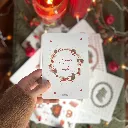  Carte Postale : Card "Couronne Joyeux Noël"2.webp