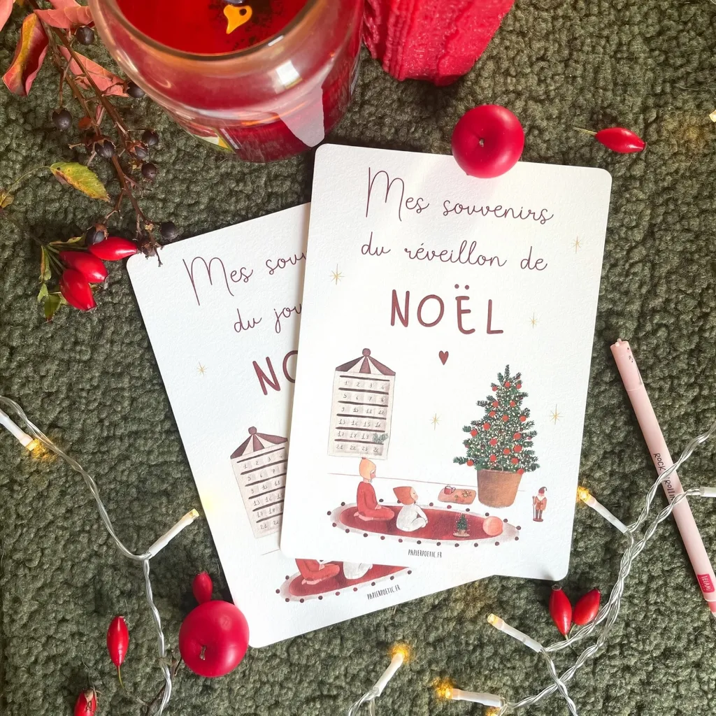 Cartes souvenirs mon réveillon de noël (Sapin).webp