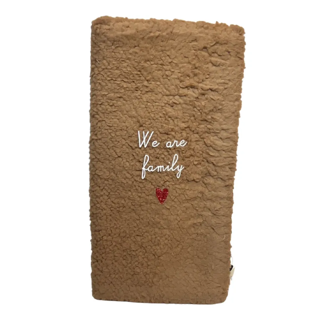 Protège livret de famille - We are family - Moumoute cacao