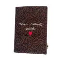 Carnet A5 léopard marron- Mon carnet secret