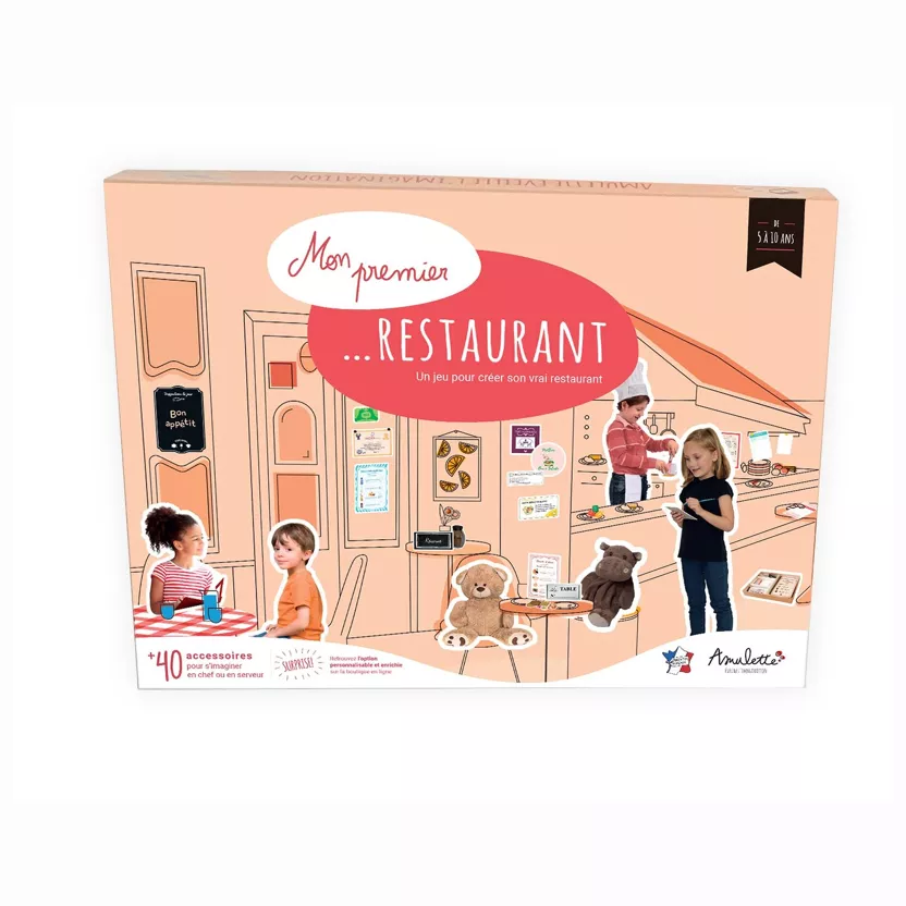 Mon Premier Restaurant - Jeu d'imitation éducatif