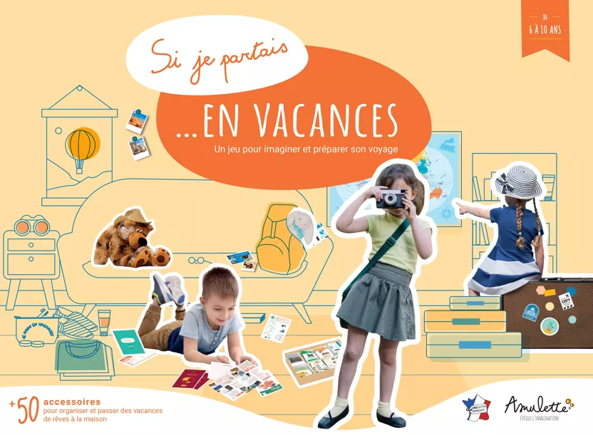 Si je partais en vacances - Jeu d'imitation éducatif