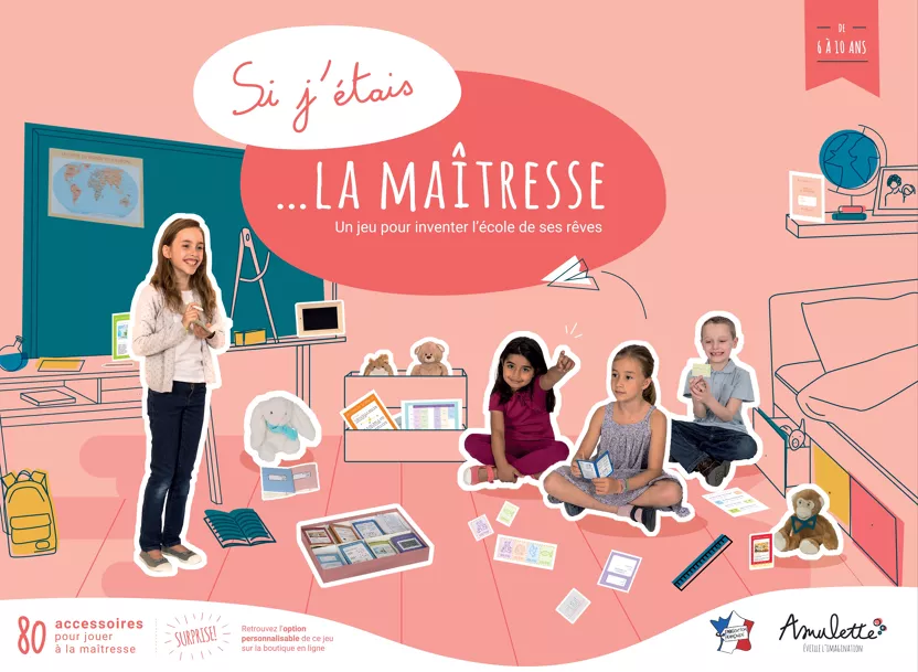 Si j'étais la maîtresse - Jeu d'imitation éducatif