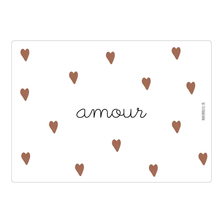 Carte Postale - "amour”