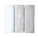 Lot de 3 langes 60x60 cm Lilly