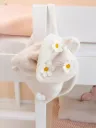 Sac à dos moumoute à fleurs (Idéal crèche/ maternelle)
