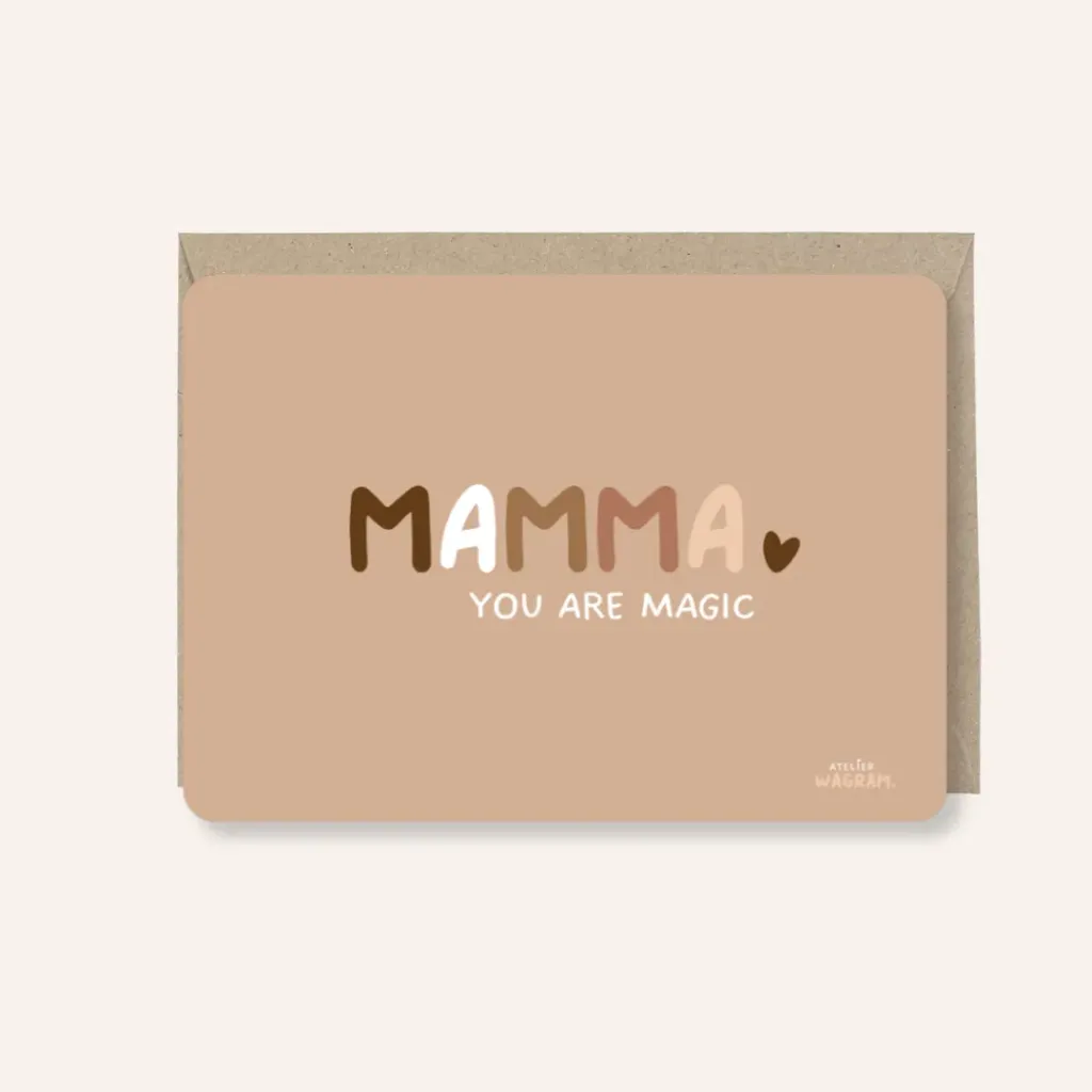 Carte postale A6 - MAMMA