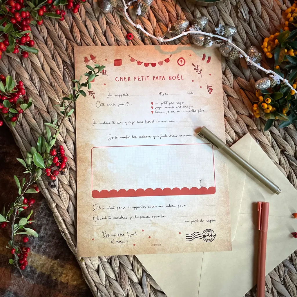 Lettre au père Noël - Fanions